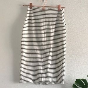 Amanda Uprichard striped pencil skirt